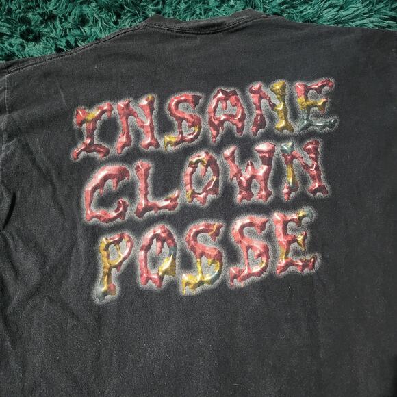Vintage Insane Clown Posse ICP All Sport Tee Rare 90s Rap Rock Band Shirt XL - Picture 7 of 7